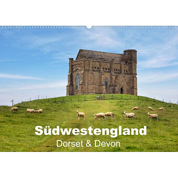 Südwestengland - Dorset & Devon (Wandkalender 2022 DIN A2 quer), Joana Kruse