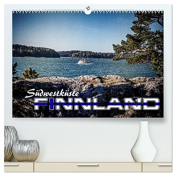 Südwestküste Finnland (hochwertiger Premium Wandkalender 2024 DIN A2 quer), Kunstdruck in Hochglanz, Oliver Pinkoss Photostorys