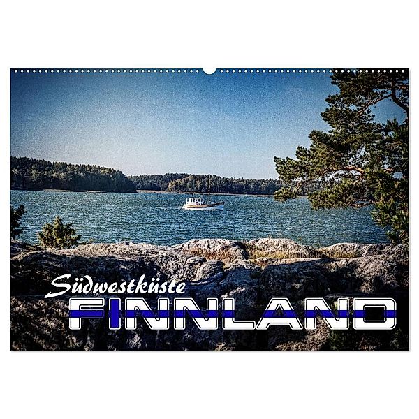 Südwestküste Finnland (Wandkalender 2024 DIN A2 quer), CALVENDO Monatskalender, Oliver Pinkoss Photostorys