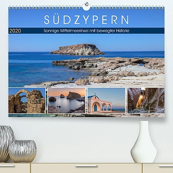 Südzypern, sonnige Mittelmeerinsel mit bewegter Historie (Premium-Kalender 2020 DIN A2 quer), Joana Kruse
