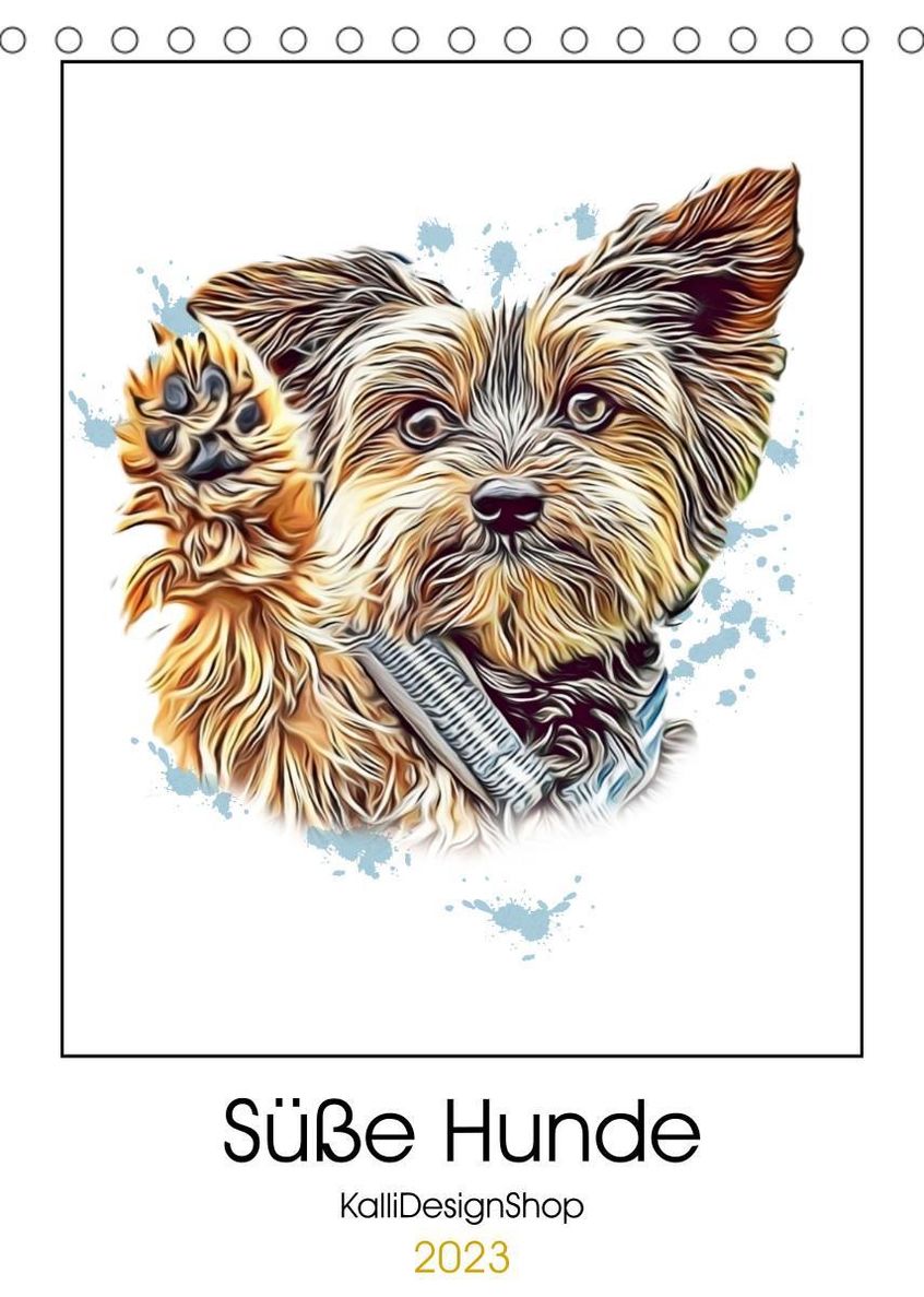 Süße Hunde Tischkalender 2023 DIN A5 hoch online kaufen - Orbisana