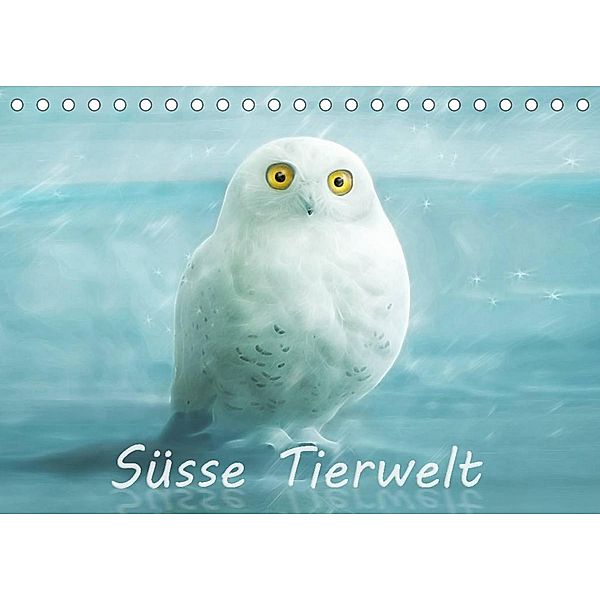 Süsse Tierwelt / CH-Version / Geburtstagskalender (Tischkalender 2023 DIN A5 quer), Silvio Schoisswohl