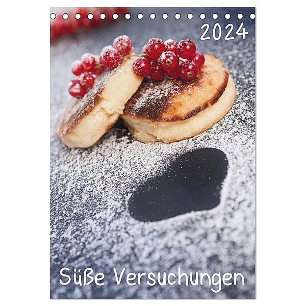 Süße Versuchungen / Geburtstagskalender (Tischkalender 2024 DIN A5 hoch), CALVENDO Monatskalender, PapadoXX-Fotografie