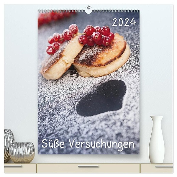 Süße Versuchungen / Geburtstagskalender (hochwertiger Premium Wandkalender 2024 DIN A2 hoch), Kunstdruck in Hochglanz, PapadoXX-Fotografie