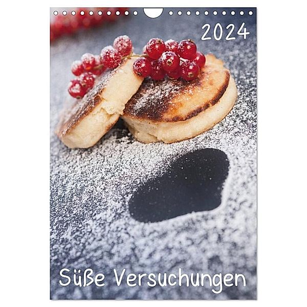 Süße Versuchungen / Geburtstagskalender (Wandkalender 2024 DIN A4 hoch), CALVENDO Monatskalender, PapadoXX-Fotografie