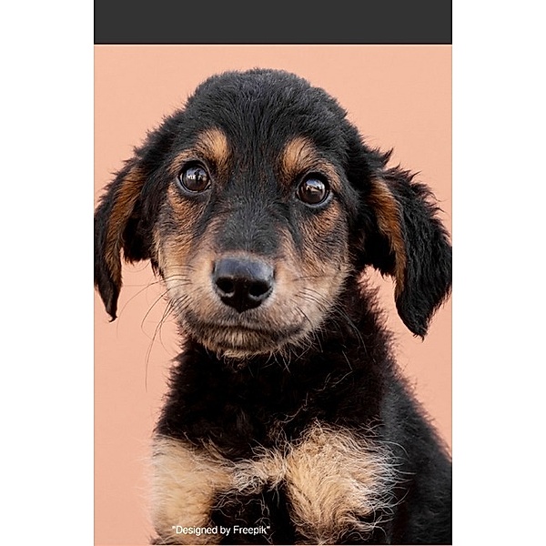 Süßes Hunde Welpe Notizbuch Businessplaner Geschenkidee für Mann Frau und Kind, Notizbuch Health