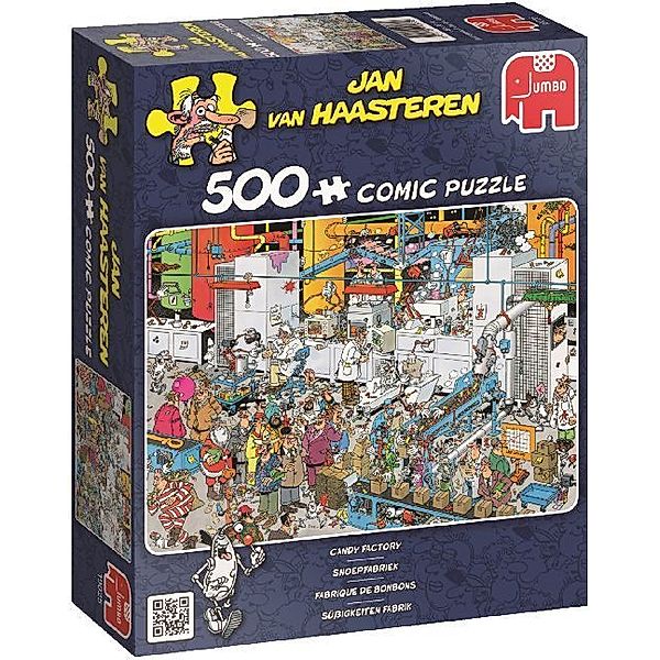 Jumbo Spiele Süßigkeitenfabrik (Puzzle), Jan van Haasteren