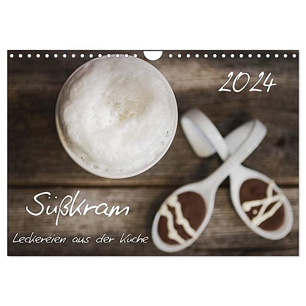 Süßkram - Leckereien aus der Küche (Wandkalender 2024 DIN A4 quer), CALVENDO Monatskalender, PapadoXX-Fotografie