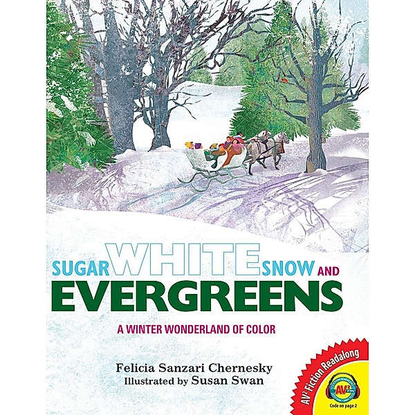 Sugar White Snow and Evergreens, Felicia Sanzari Chernesky