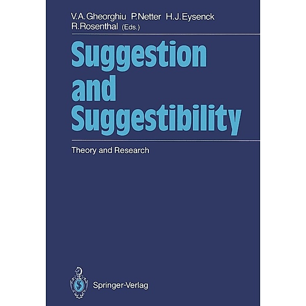 Suggestion and Suggestibility