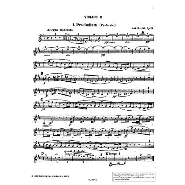 Suite, Antonin Dvorak