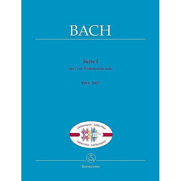 Suite I für Violoncello solo BWV 1007, Johann Sebastian Bach