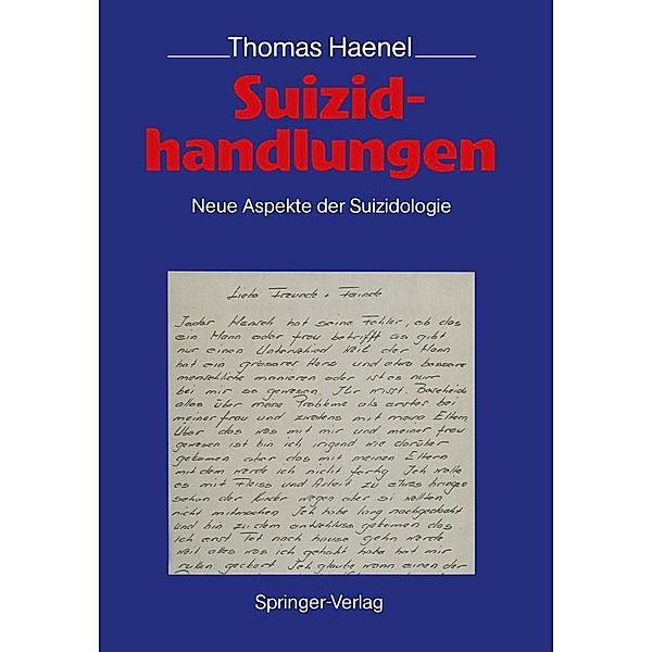 Suizidhandlungen, Thomas Haenel