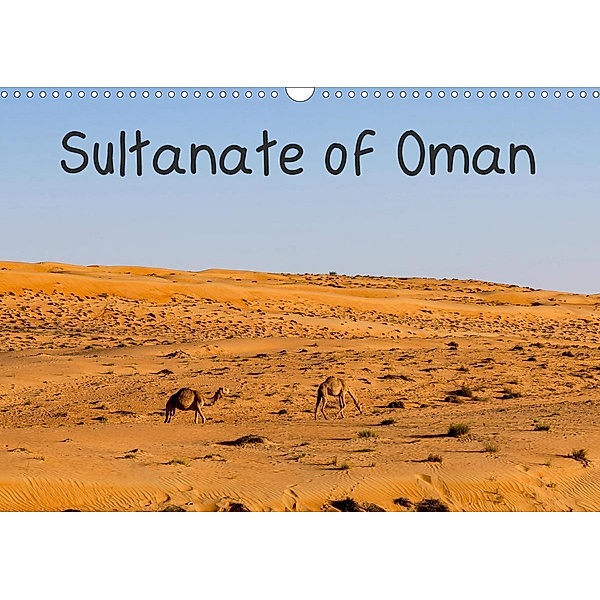 Sultanate of Oman (Wall Calendar 2021 DIN A3 Landscape), Ulysse Pixel