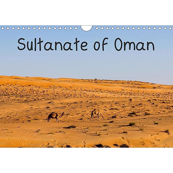 Sultanate of Oman (Wall Calendar 2021 DIN A4 Landscape), Ulysse Pixel