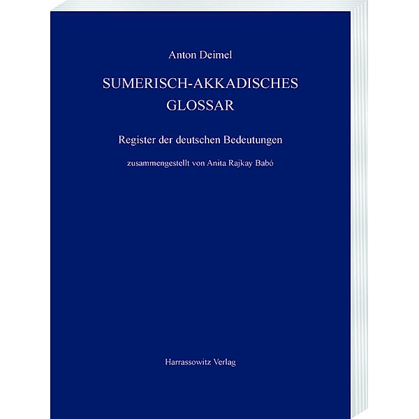 Sumerisch-Akkadisches Glossar, Anton Deimel