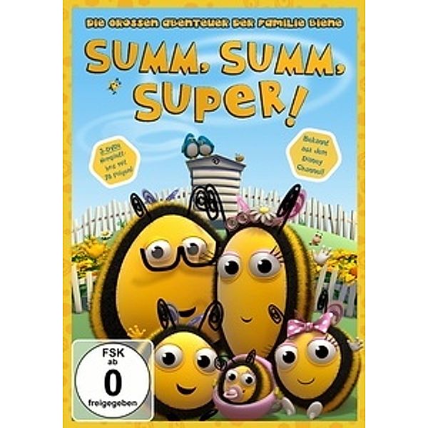 Summ, summ, super! - Die großen Abenteuer der Familie Biene, Komplettbox, David Willing, Bridget Hurst, Ian Carney, Myles McLeod, Rebecca Stevens, Kerry Swash, Kate Scott