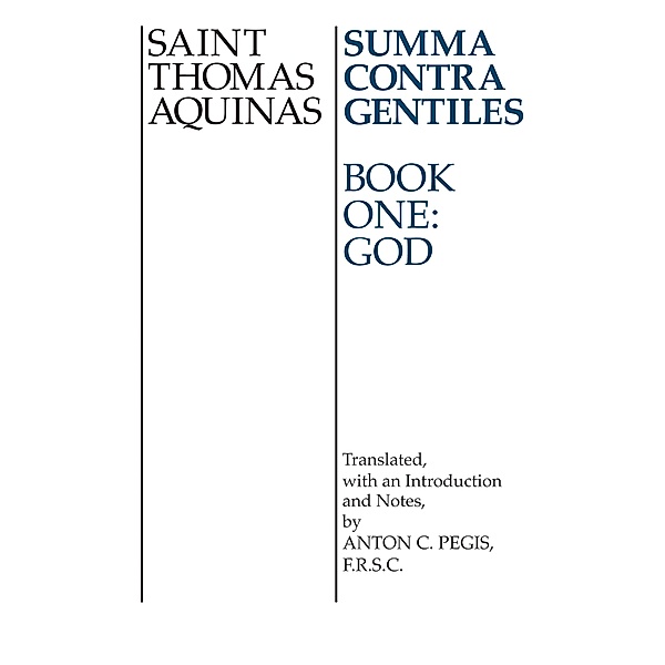 Summa Contra Gentiles, St. Thomas Aquinas