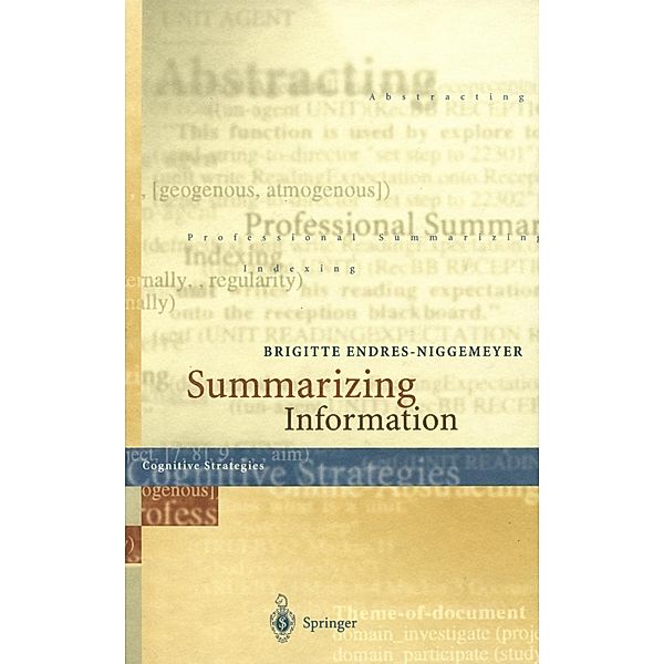 Summarizing Information, Brigitte Endres-Niggemeyer