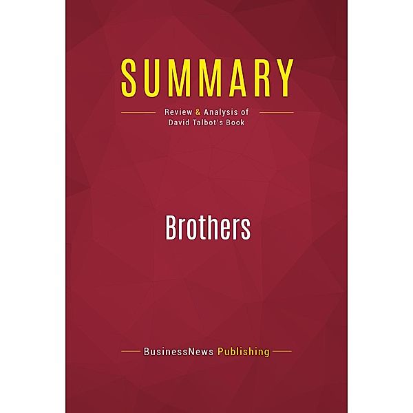 Summary: Brothers, Businessnews Publishing