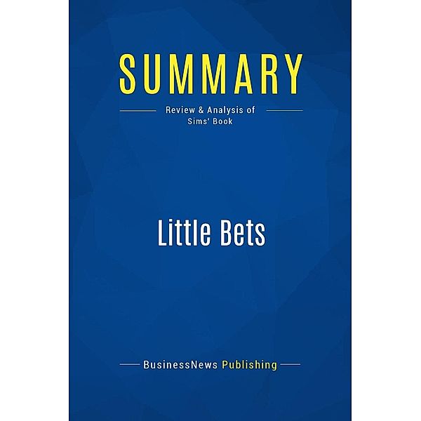 Summary: Little Bets, Businessnews Publishing
