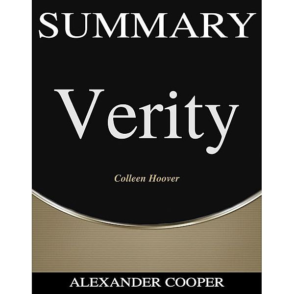 Summary of Verity / Self-Development Summaries Bd.1, Alexander Cooper