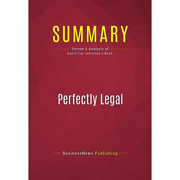 Summary: Perfectly Legal, Businessnews Publishing