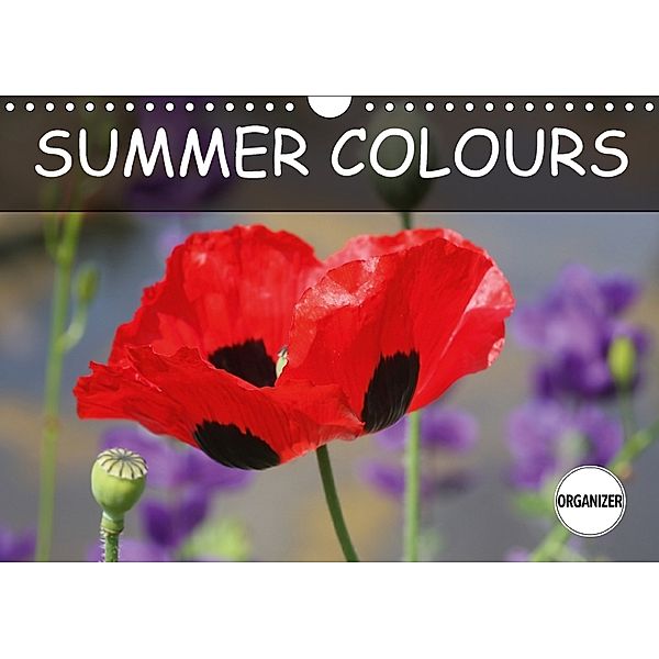 Summer Colours (Wall Calendar 2018 DIN A4 Landscape), Gisela Kruse