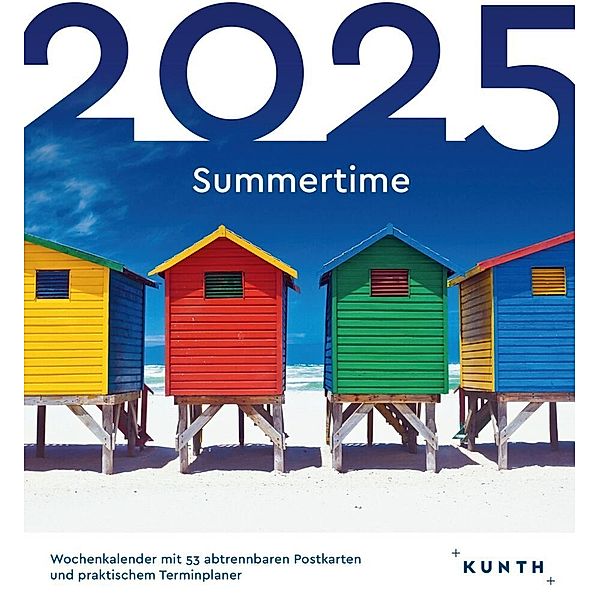 Summertime - KUNTH Postkartenkalender 2025