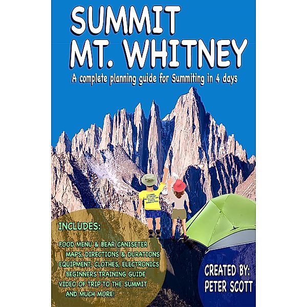 Summit Mt. Whitney, Peter Scott