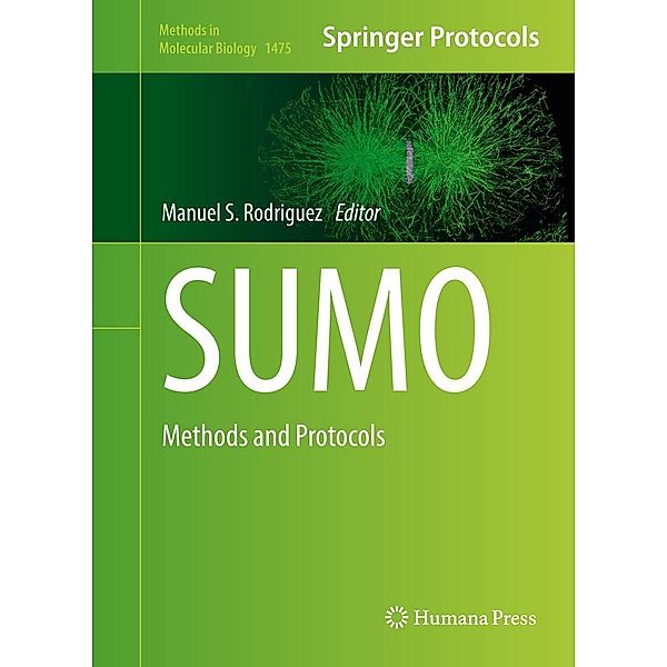 SUMO / Methods in Molecular Biology Bd.1475