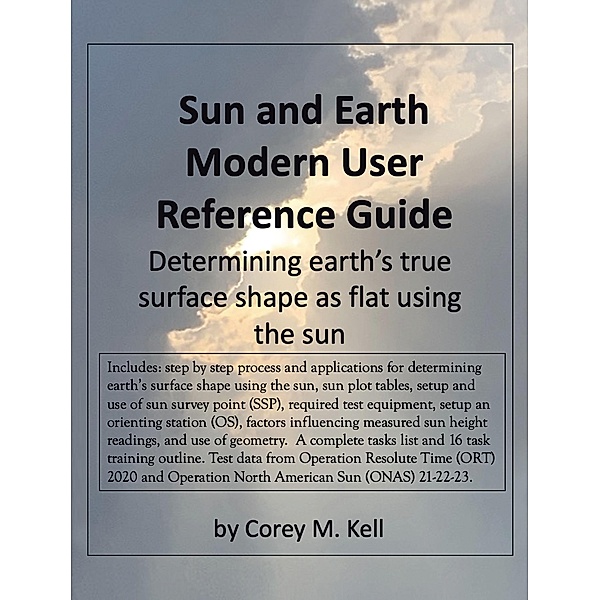 Sun and Earth Modern User Reference Guide, Corey M. Kell