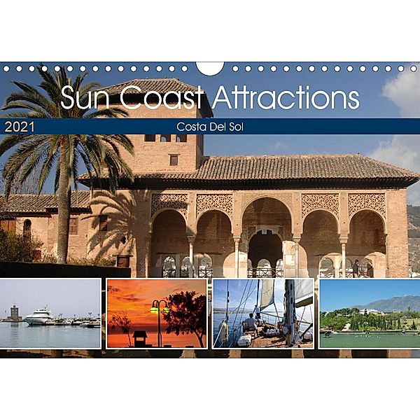 Sun Coast Attractions (Wall Calendar 2021 DIN A4 Landscape), Jon Grainge