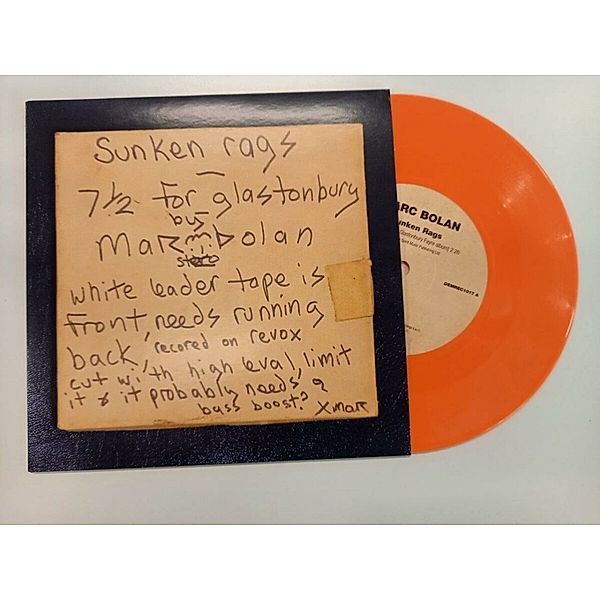 Sunken Rags (7inch Orange Vinyl), Marc Bolan & T.rex