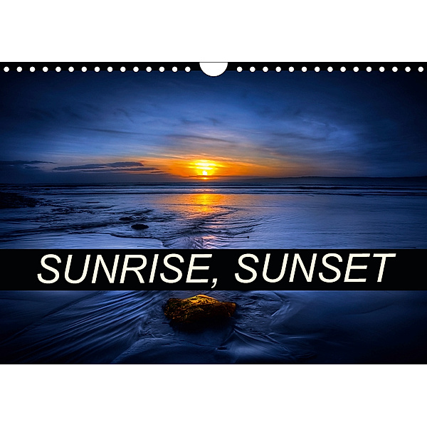 SUNRISE, SUNSET (Wall Calendar 2019 DIN A4 Landscape), Svetlana Sewell