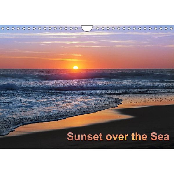 Sunset over the Sea (Wall Calendar 2023 DIN A4 Landscape), Etienne Benoît