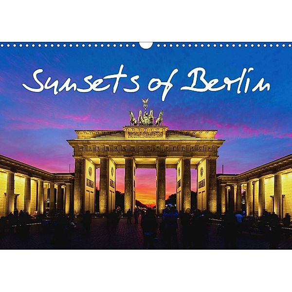 Sunsets of Berlin (Wall Calendar 2023 DIN A3 Landscape), Nelofee