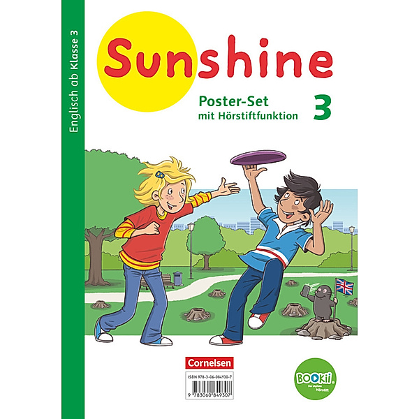 Sunshine - Zu allen Ausgaben (Neubearbeitung) - 3. Schuljahr Poster-Set mit BOOKii-Funktion und Beilage - 8 Postermotive