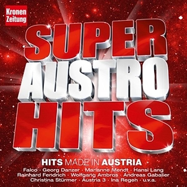 Super Austro Hits, Diverse Interpreten