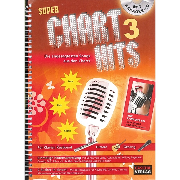 Super Chart Hits, m. Audio-CD