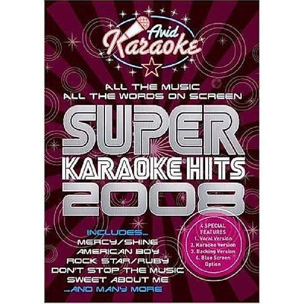 Super Karaoke Hits 2008, Karaoke