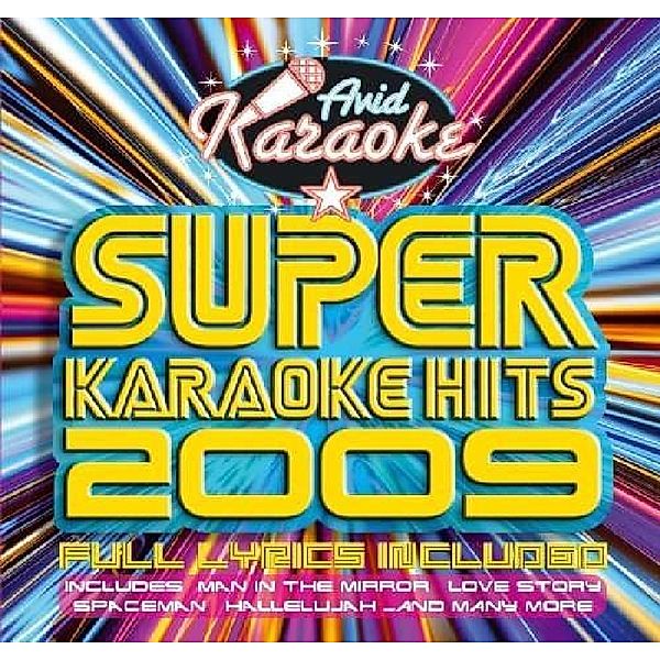 Super Karaoke Hits 2009, Diverse Interpreten