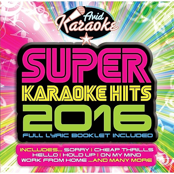 Super Karaoke Hits 2016, Various