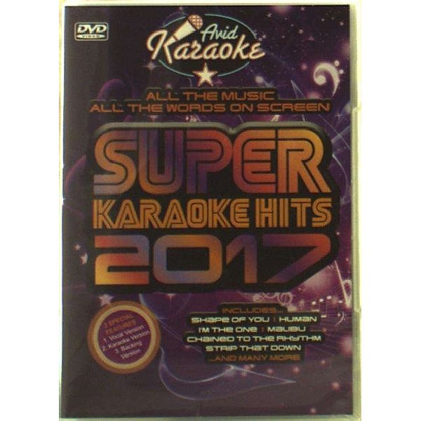 Super Karaoke Hits 2017, Karaoke