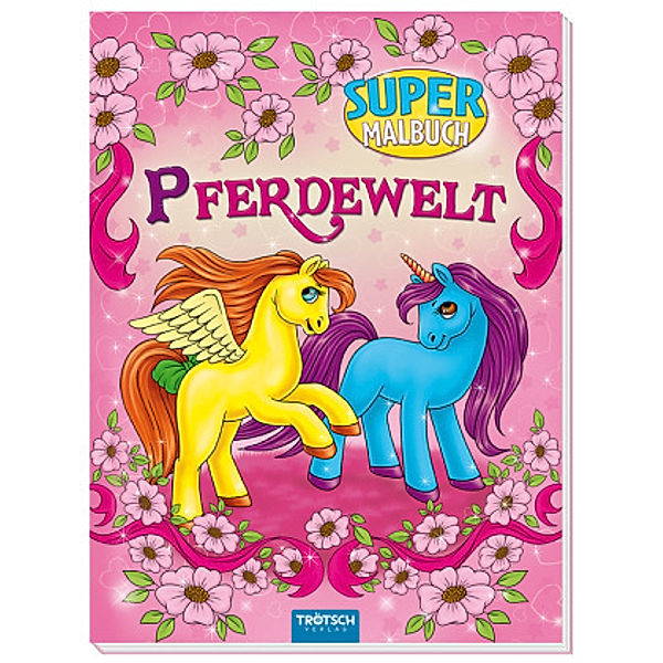 Super-Malbuch Pferdewelt