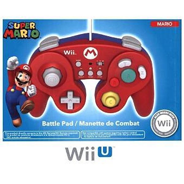 Super Mario Battle Pad Mario, 1 Nintendo Wii U Controller