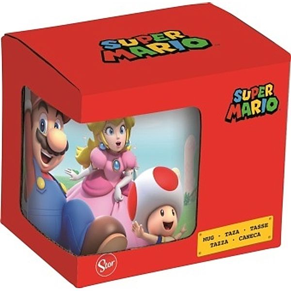 Super Mario Keramikbecher, ca. 200 ml