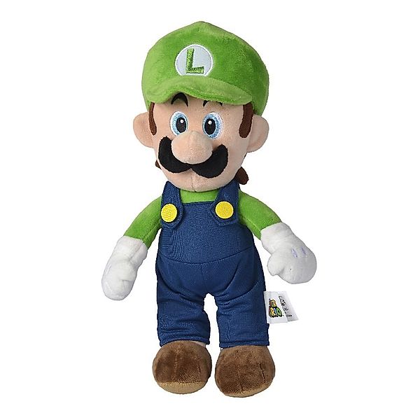 Simba Toys Super Mario Luigi Plüsch, 30cm