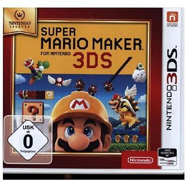 Super Mario Maker Für Nintendo 3ds Selects