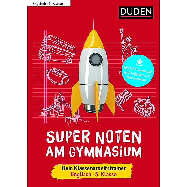 Super Noten am Gymnasium - Dein Klassenarbeitstrainer Englisch 5. Klasse, Brigitte Seidl, Ingrid Preedy, Birgit Hock